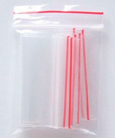 Saco de Plásticos com Fecho Ziplock