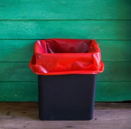 Saco De Lixo Vermelho